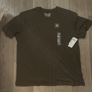 Men's Hurley Olive Green T-Shirt